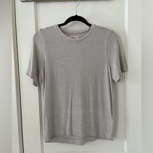 Women’s Madewell Grey Soft Basic Tee T-shirt (Size XS)